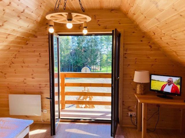 Kalinowy Sad Domki Z Jacuzzi I Sauna Mikołajki Dış mekan fotoğraf